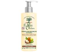 LE PETIT OLIVIER - Crema nutritiva sin aclarado - Aceite de oliva, manteca de karité y argán - desenreda, nutre y repara - cabello seco y dañado - sin siliconas ni sulfatos - fabricado en