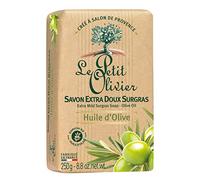 Le Petit Olivier Jabón extra suave con aceite de oliva, 100% aceites vegetales. El paquete de 250 g