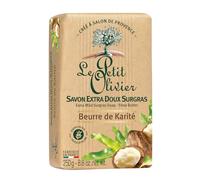 Le Petit Olivier Jabón extra suave con karité - Jabón de 250 g