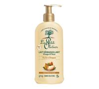 LE PETIT OLIVIER - Leche desmaquillante facial y ojos - Aceite de argán - Suave y reafirmante - Todo tipo de pieles, 96% de origen natural, sin silicona, fabricado en Francia - 200 ml