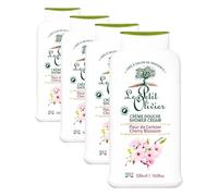 Le Petit Olivier Shower Cherry Blossom Shower cream 500 ml W (Paquete de 4)