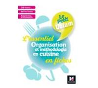 Le Petit Volum - Organisation Et Méthodologie En Cuisine - Révision Et