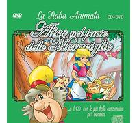 Le Più Belle Canzoncine & Fiabe Cd Audio + DVD Di Alice Nel Paese Delle Meraviglie Idea Regalo per bambini e Per Feste di Compleanno