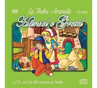 Le Più Belle Canzoncine & Fiabe Cd Audio + DVD Di Hansel e Gretel Idea Regalo per bambini e Per Feste di Compleanno
