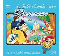 Le Piu' Belle Canzoncine & Fiabe - Le Più Belle Canzoncine & Fiabe Cd Audio + DVD Di Biancaneve Idea Regalo per bambini e Per Feste di Compleanno