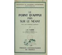 Le Point Dappui Pris Sur Le Néant (ebook)
