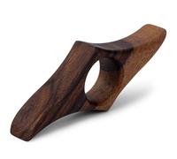 Le Portarpáginas del libro - Pulgar de nogal natural, Marcapáginas hecho a mano - Portalibros - Soporte de libro - Accesorio para libro - Regalos para los amantes de los libros - Portapáginas