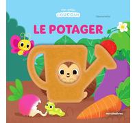 Le potager: Livre à flaps en feutrine - dès 1 an