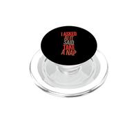 Le pregunté a AI Que Dijo Tomar una Siesta Sarcástico Tech Humor Citas PopSockets PopGrip para MagSafe