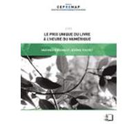 Le Prix Unique Du Livre À Lheure Du Numérique (ebook)