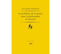 Le problème de la genèse dans la philosophie de Husserl
