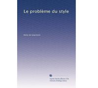 Le problème du style