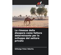 Le rimesse della diaspora come fattore determinante per lo sviluppo del settore privato