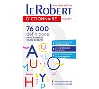 Le Robert de poche plus 2021: Flexi bound edition (Dictionnaires Langue Francaise)
