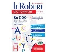 Le Robert Maxi Plus Langue Francaise_nvt