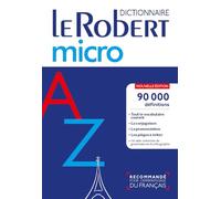 Le Robert micro: Dictionnaire d'apprentissage du français (Le Robert Dictionnaires)