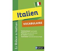 Le Robert & Nathan italien vocabulaire