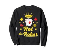 Le ROI Du Poker Cadeau As de Pique Cartes Casino Las Vegas Sudadera