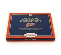 Le ROY RENÉ Epicerie Fine - Caja rectangular de 20 Calissons d'Aix, calissons de excepción al Cointreau 200 g.