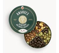 Le ROY RENÉ Epicerie Fine - Estuche surtido de recubrimientos de chocolate, caja tradicional de metal 230 g.