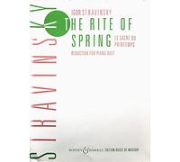 Le Sacre du Printemps: Ballet. Réduction pour piano à quatre mains par l'auteur. piano (4 hands). Réduction pour piano.