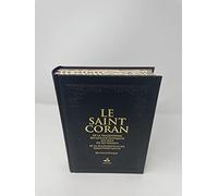 Le Saint Coran et la traduction en langue française du sens de ses versets et la transcription en caractères latins en phonétique: Couverture en simili-cuir couleur et tranches arc-en-ciel