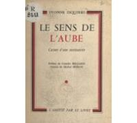 Le Sens De Laube (ebook)