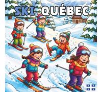 Le Ski Alpin: Livre de Coloriage pour Enfants avec des Designs Aventuriers des Pentes Enneigées, des Télésièges et des Chalets de Ski au Cœur des ... en 45 Scènes Captivantes | Livre de Coloriage