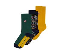 Le Slip Francés - Juego de 3 calcetines mediados de algodón 100% Made In France