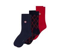 Le Slip Francés - Juego de 3 calcetines mediados de algodón 100% Made In France