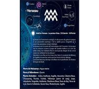 Le Soleil en Verseau: Les pierres du Verseau et ses rituels (Lithothérapie des signes solaires)