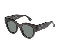 Le Specs Float AWAY - Gafas de sol polarizadas para mujer, montura redonda, alta protección UV, Verde Mono Polarizado/Negro/Sombra, Einheitsgröße