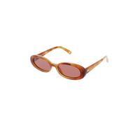 Le Specs Outta Love Caramel Oval Frame Sunglasses Talla Unica Caramel
