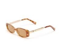 Le Specs Lil Starlight - Gafas de sol vintage, rectangulares, unisex, estilo refinado y elegante