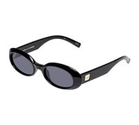 Le Specs Work It! Gafas de sol ovaladas, unisex, estilo minimalista y elegante, Negro, Talla única