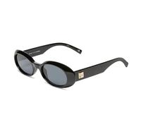 Le Specs WORK IT! Sonnenbrille für Damen Ovale Rahmenform mit hohem UV-Schutz, Black, Small