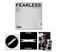 LE SSERAFIM - 1st Mini Album [FEARLESS] chrome Bouquet ver.) Lyric Double-Sided Photocard + Postcard