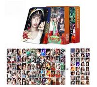 LE-SSERAFIM - 60 tarjetas fotográficas + 32 pegatinas, 92 postales láser "FEARNOT" CHAEWON YUNJIN EUNCHAE (SPAGHETTI)