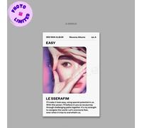 LE SSERAFIM - EASY [Weverse Albums ver.] + Limited Photo* - A ver. [Single], With Limited Photo