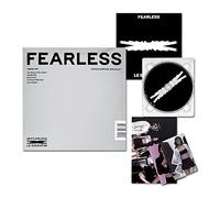 LE SSERAFIM - LE SSERAFIM - 1st Mini Album [FEARLESS] (Monochrome Bouquet ver.) Lyric Book + CD + Double-Sided Photocard + Postcard