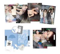 LE SSERAFIM - PURE-FLOW pt.1 2nd Studio Album (COMPACT Ver. / Random) Outer Cover + Photobook + Tag Paper + Receipt + CD + 2 Pin Badges + 4 Extra Photocards Official K-POP Sealed Album