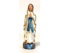 LE STELLE Estatua Virgen de Lourdes Resina 13 cm