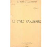Le Style Apollinaire (ebook)