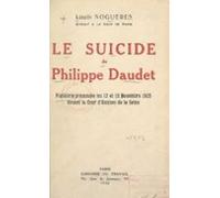 Le Suicide De Philippe Daudet (ebook)