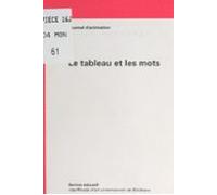 Le Tableau Et Les Mots (ebook)