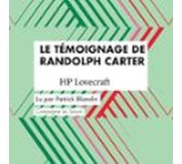 Le Témoignage De Randolph Carter (audiolibro)