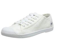 Le Temps des Cerises Basic 02, Zapatillas Mujer, Blanco (Dentelle Dentelle), 37 EU