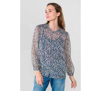 LE TEMPS DES CERISES Blusa vaporosa estampada. Color Estampado Azul