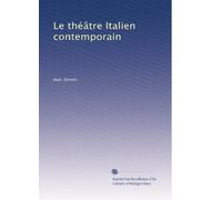 Le théâtre Italien contemporain