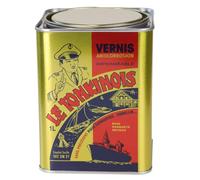 Le Tonkinois VERNIS barniz al aceite natural de eficacia probada para interiores y exteriores, formador de capas y muy brillante (1 litro)